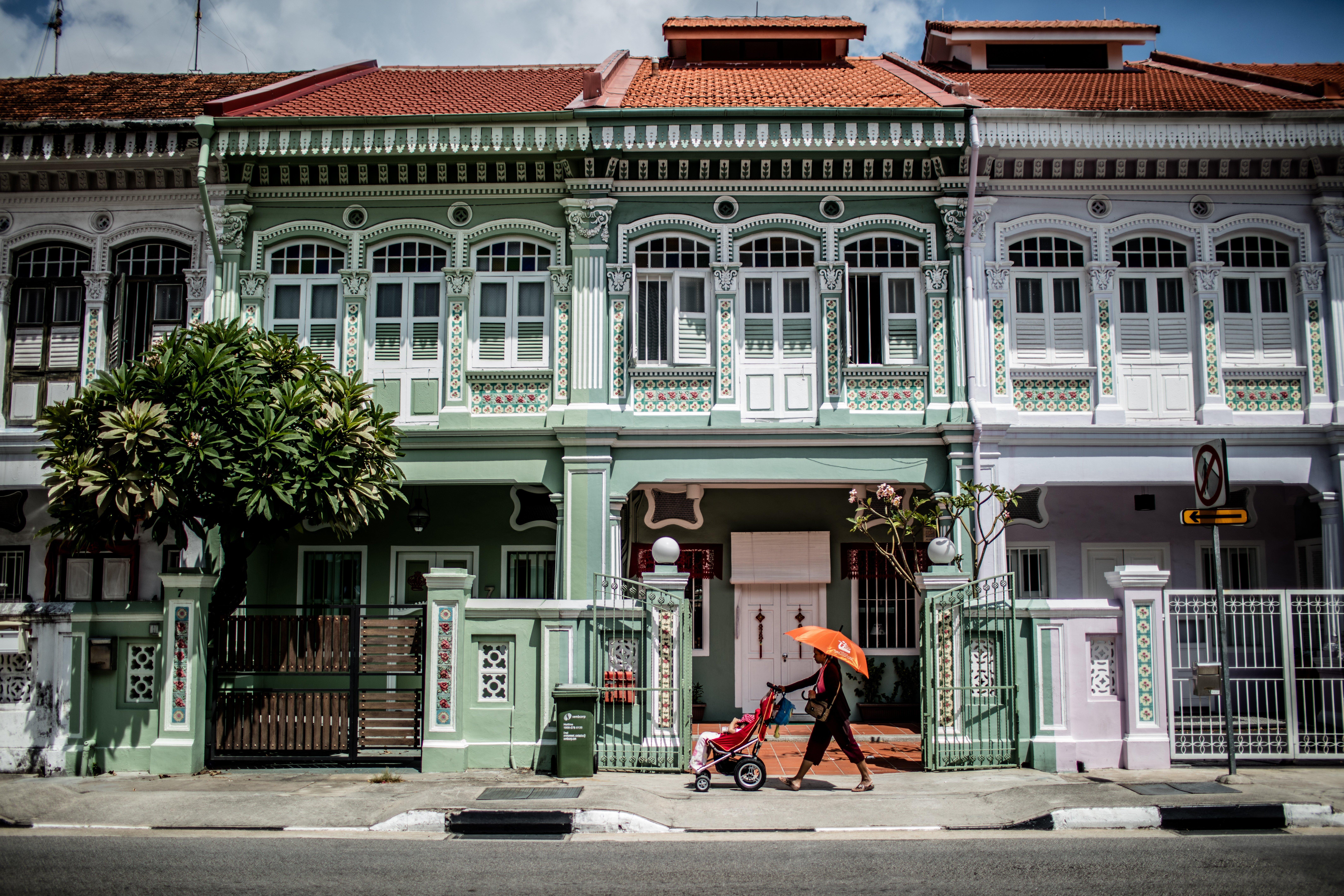 Hotel Indigo Singapore Katong By Ihg מראה חיצוני תמונה A row of shophouses in Kampong Glam, Singapore